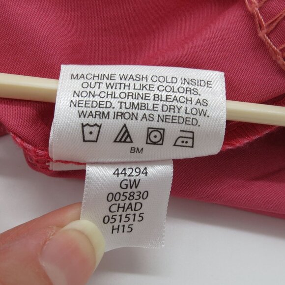 HANNA ANDERSSON Girl's Pink Floral Embroidered Skirt Size 8/130 cm - Picture 7 of 7